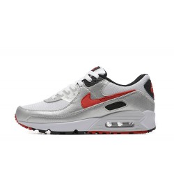 Repsneakers Nike Air Max 90 (M) Sports Shoes Silver Red