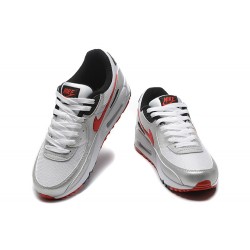 Repsneakers Nike Air Max 90 (M) Sports Shoes Silver Red