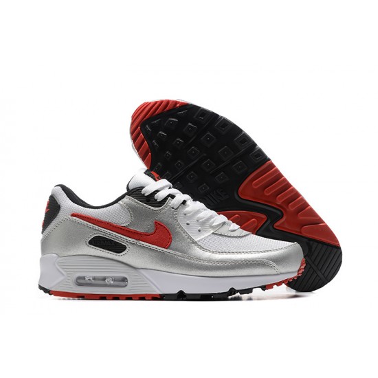 Repsneakers Nike Air Max 90 (M) Sports Shoes Silver Red