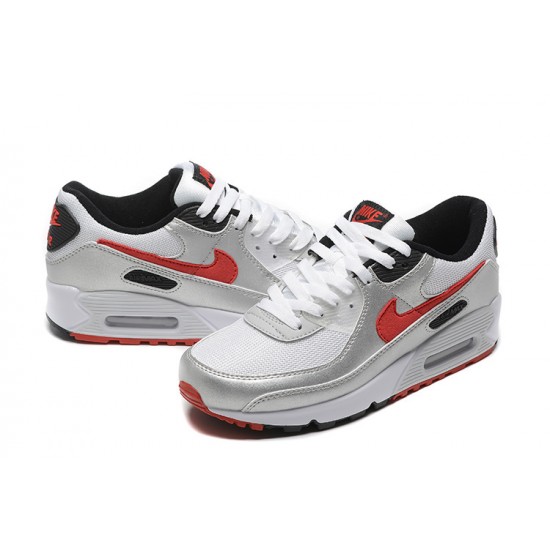 Repsneakers Nike Air Max 90 (M) Sports Shoes Silver Red