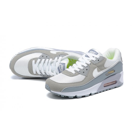 Repsneakers Nike Air Max 90 (M) Sports Shoes White Grey and Green