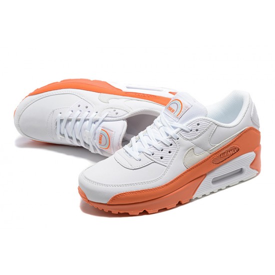 Repsneakers Nike Air Max 90 (M) Sports Shoes White Orange DM0958-100