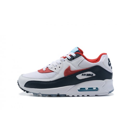 Repsneakers Nike Air Max 90 (M) Sports Shoes White Red DJ5170-100