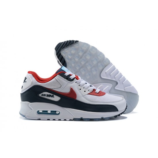 Repsneakers Nike Air Max 90 (M) Sports Shoes White Red DJ5170-100