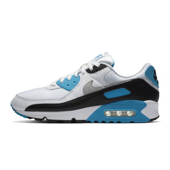 Repsneakers Nike Air Max 90 (W/M) Sports Shoes Laser Blue and White