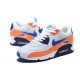 Repsneakers Nike Air Max 90 (W/M) Sports Shoes Orange Blue AJ1285-104