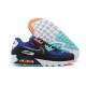 Repsneakers Nike Air Max 90 (W/M) Sports Shoes Supernova Blue White CW6018-001