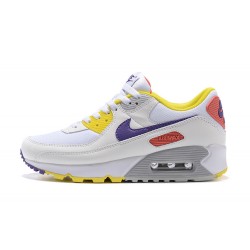 Repsneakers Nike Air Max 90 (W) Sports Shoes White Yellow