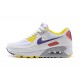 Repsneakers Nike Air Max 90 (W) Sports Shoes White Yellow