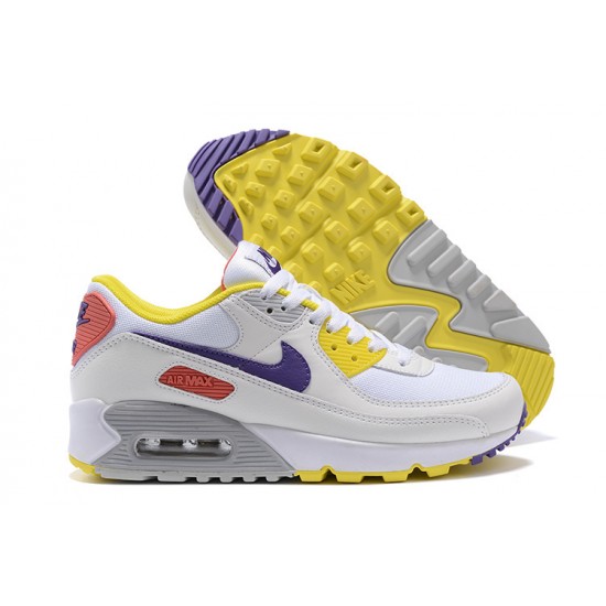 Repsneakers Nike Air Max 90 (W) Sports Shoes White Yellow