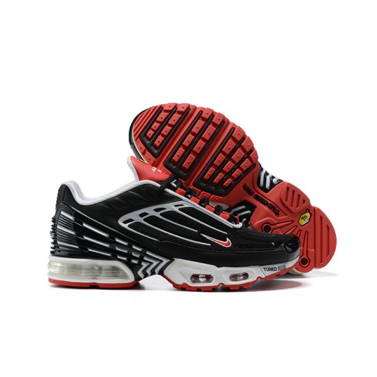 Repsneakers Nike Air Max Plus 3 (M) Sports Shoes Black White and Red CJ0601-001