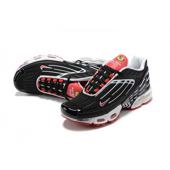 Repsneakers Nike Air Max Plus 3 (M) Sports Shoes Black White and Red CJ0601-001