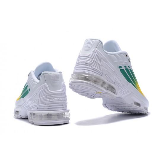 Repsneakers Nike Air Max Plus 3 (M) Sports Shoes White Green and Yellow