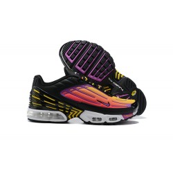 Repsneakers Nike Air Max Plus 3 (W/M) Sports Shoes Black Yellow and Purple CJ9684-003 