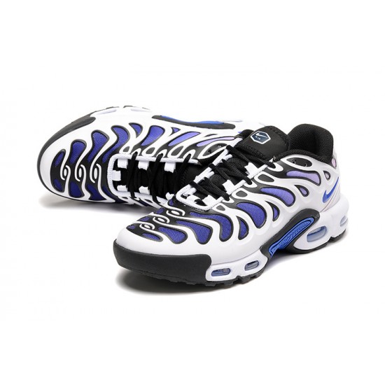 Repsneakers Nike Air Max Plus Drift (M) Sports Shoes White Blue and Black