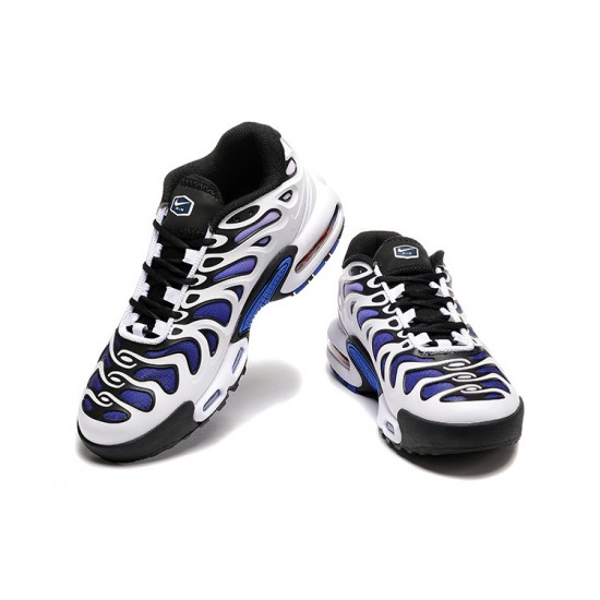 Repsneakers Nike Air Max Plus Drift (M) Sports Shoes White Blue and Black