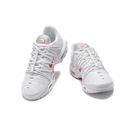 Repsneakers Nike Air Max Plus Utility (M) Sports Shoes White Red FN3488-100