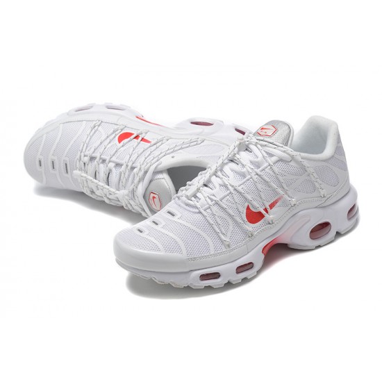 Repsneakers Nike Air Max Plus Utility (M) Sports Shoes White Red FN3488-100