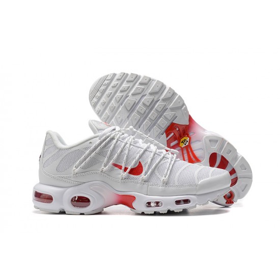 Repsneakers Nike Air Max Plus Utility (M) Sports Shoes White Red FN3488-100