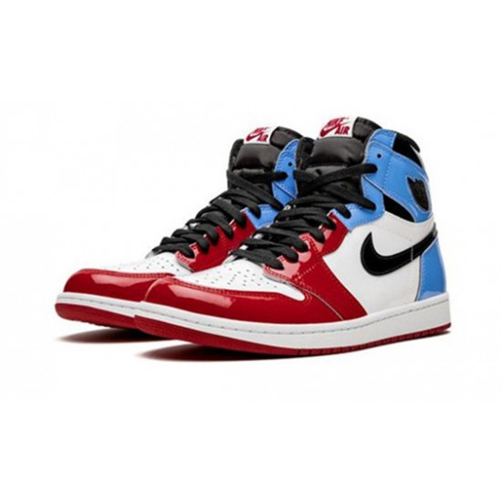 Replica Sneaker Jordan 1 High Fearless Blue Red CK5666 100 Cheap