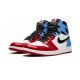 Replica Sneaker Jordan 1 High Fearless Blue Red CK5666 100 Cheap