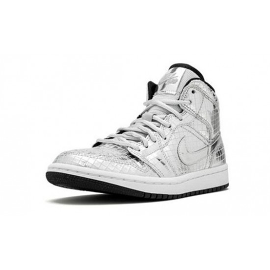 Replica Sneakers Jordan 3 High Disco ball METALLIC SILVER CU9304 001 Cheap