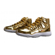 Replica Sneakers Jordan 22 High Metallic Gold White 528895 103 Cheap