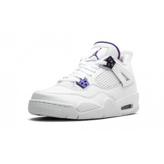 Replica Sneakers Jordan 36 High Retro Metallic Purple WHITE/COURT PURPLE-METALLIC WHITE 408452 115 Cheap