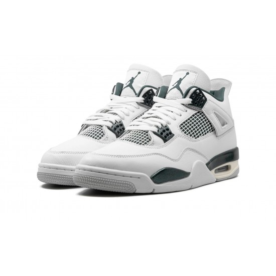 Nike Air Jordan 4 Mens Oxidized Green FQ8138-103 Shoes